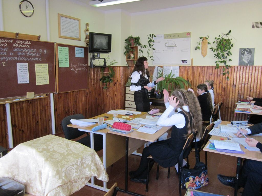 Урок русского языка в 6 классе на районном этапе республиканского конкурса «Учитель года»
